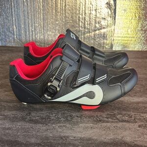 Peloton Black and Red Cycling Shoes. W 9